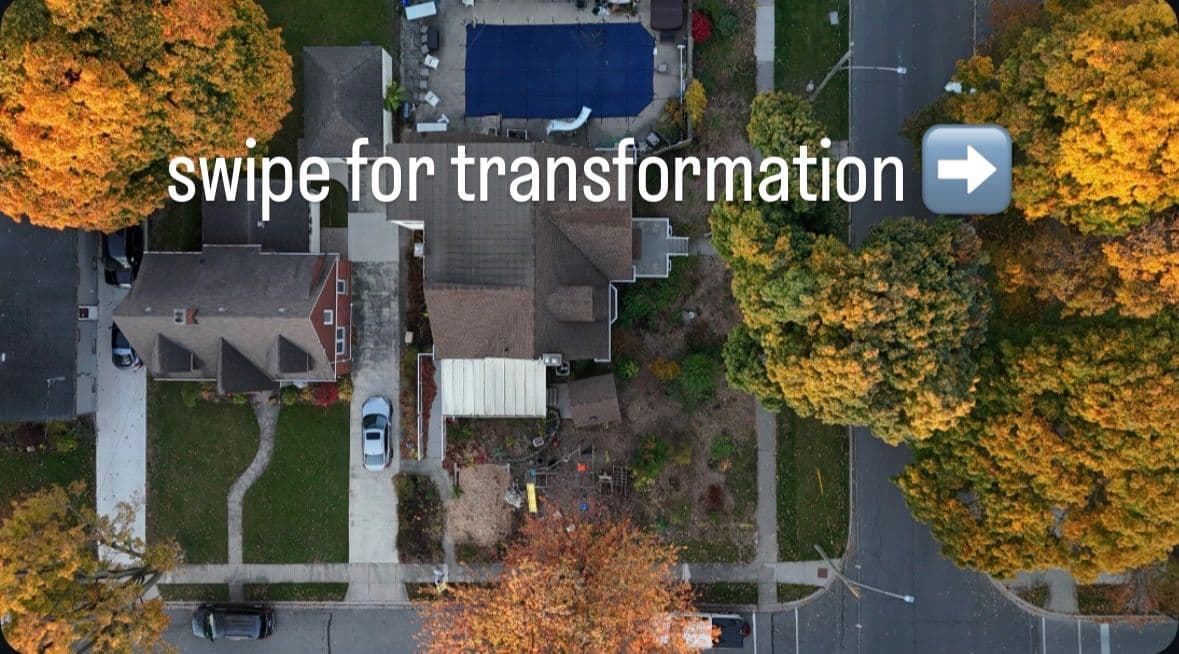 Backyard Makeover with Landscape Lighting